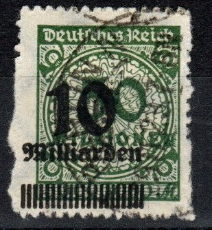 Germany #321 F-VF Used  CV $37.50 (X6644)