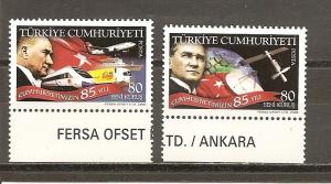 Turkey 3143-3144 MNH