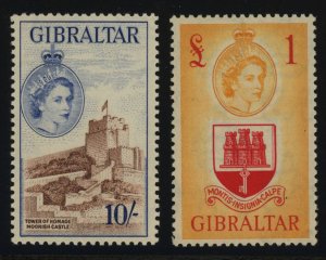 Gibraltar Scott# 144-5 Mint NH SCV $105 (52201) 
