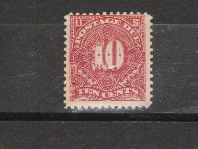 US Postage Due, Scott# J42 MNH, Small Thin
