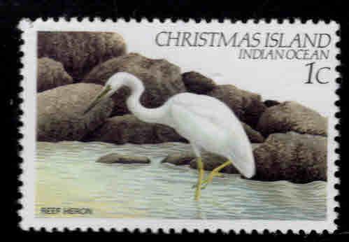 Christmas Island Scott 117 MNH** Reef Heron