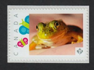 FROG on hand = face =  Picture Postage MNH stamp Canada 2015 [p15/11fg5/2]