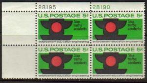 *USA Scott 1272 Plate Block (5 cents) MNH