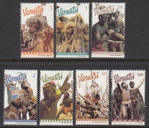 Vanuatu 746-752 MNH VF