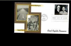 2002 First day Cover Civil Rights Pioneers New York NY