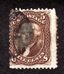 US, Scott # 76, used, CV = $ 125.00 Lot 230738