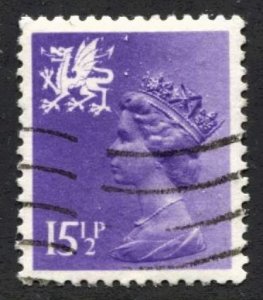 STAMP STATION PERTH Wales #WMH27 QEII Definitive Used 1971-1993