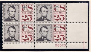 United States Plate Block      C59      MNH OG