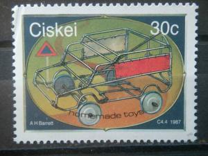 CISKEI, 1987, MNH 30c, Toys, Scott 113