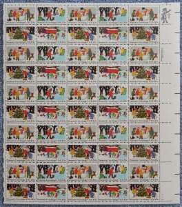 MALACK 2027 - 2030 20c Christmas Scenes, VF OG NH, F..MORE.. sheet2027-2030