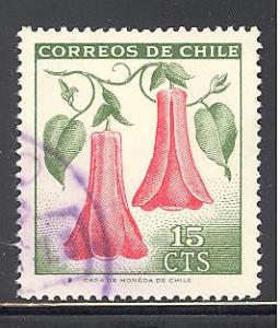 Chile Sc # 348 used (DT)