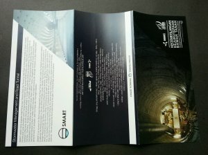 Malaysia Underground Engineering Excellent 2011 (FDC) *Lenticular 3D *unusual