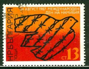 Bulgaria 1987: Sc. # 3264; O/Used Cpl. Set