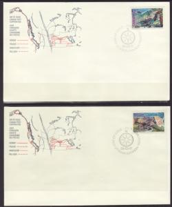 Canada 1199-1202 Explorers 1988 Canada S/4 U/A FDC