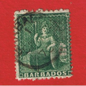 Barbados #36 VF used Britannia