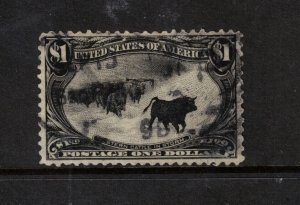 USA #292 Very Fine Used 