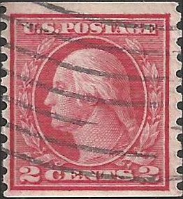 # 453 Used Carmine Rose George Washington