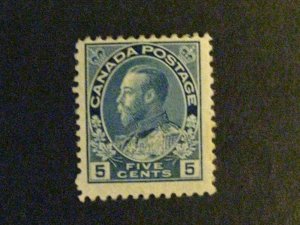 Canada #111 mint hinged  a1910.9709a