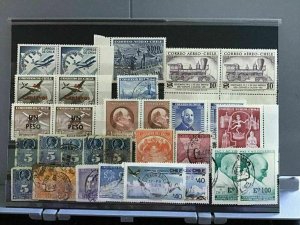Chile   mixed stamps R26614