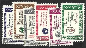 1139-1144 Mint,OG,NH... SCV $1.50