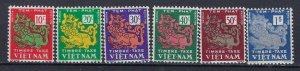 South Vietnam J1-6 MH 1952 set (ak1478)
