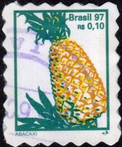 Brazil 2634 - Used - 10c Sugar Apple (1997) (cv $1.20)