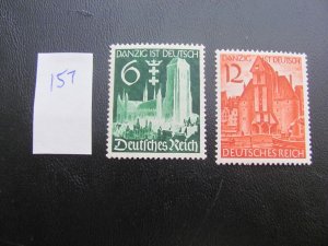 Germany 1939 MNH SC 492-493  SET XF  (157)