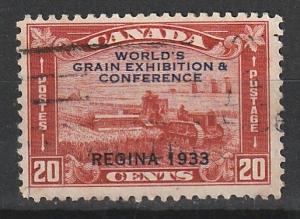 #203 Canada Used overprint