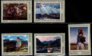 Russia  Scott 4230-4234 MNH** Paintng set