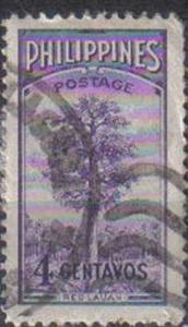 PHILLIPINES, Ind Rep, 1950 used 4c. 15th Anniv of Forestry Service.