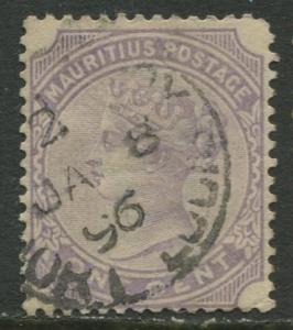 Mauritius - Scott 68 - QV Definitive -1893 - FU - Single 1c Stamp