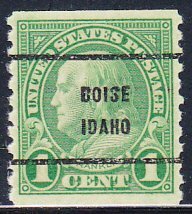 Precancel - Boise, ID PSS 597-61 - Bureau Issue