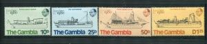 Gambia #408-11 MNH