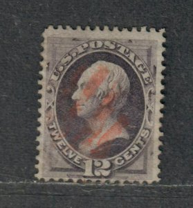 US Sc#151 Used/F, Red Cancel, Cv. $215