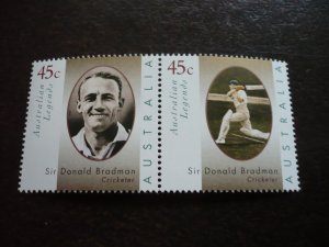 Stamps - Australia - Scott# 1576a - Mint Never Hinged Se-Tenant Pair of 2 Stamps