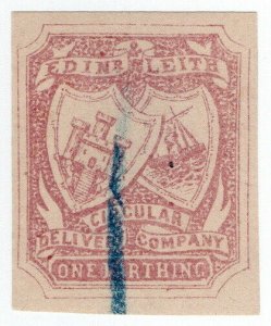 (I.B) Cinderella Collection : Circular Delivery Company (Edinburgh & Leith ¼d)