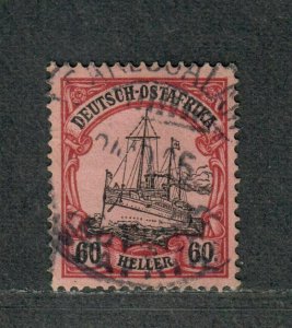 German East Africa Sc#29 Used, Bothe Signed Dar-Es Salaam Scarce Cancel