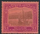 ST. KITTS-NEVIS (64), EXTREMELY FINE, og, NH - 424267