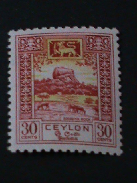 ​CEYLON-1950-SC#307-12 SIX VERY OLD RARE STAMPS  MLH VF-74 YEARS OLD LAST ONE