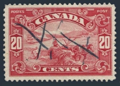 Canada 157, used. Michel 136. Harvesting Wheat, 1928.