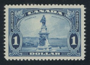 Canada 227 - 1 Dollar Champlain Monument - XF Mint never hinged (minor toning)