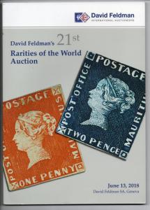 2018 Rarities of the World Auction Catalog David Feldman