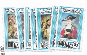 Grenada #857-863 MNH CAT Value $4.30