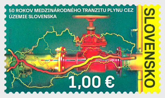 Slovakia / Slowakije - Postfris/MNH - 50 years Transmission of Gas 2022
