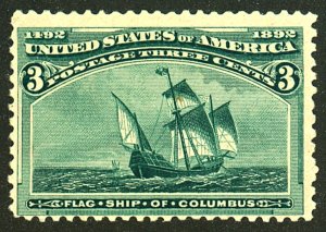 U.S. #232 MINT OG NH