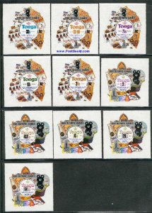 Tonga 1980, Olympic Games Moscow 10v, MNH