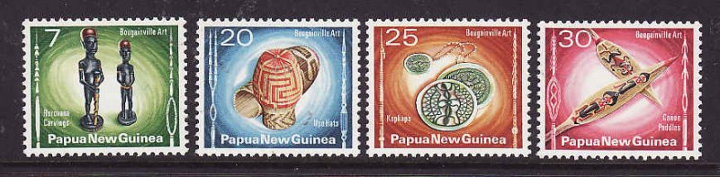 Papua New Guinea-Sc#429-32-unused NH set-1976-Bougainville A