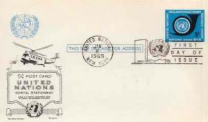 United Nations, First Day Cover, New York