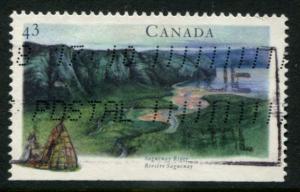 1511 Canada 43c Saguenay River, used