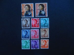 Hong Kong #203-10,212-14 Used- (5E4) WDWPhilatelic 2